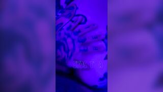 pov late night raw fuck with tattooed insta baddie