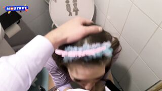 I Suck Dick for My Birthday in Public Bathroom – 3x Happy Endings