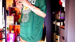 Cotton Thong TRY ON & BACKSTAGE #211 (free version)