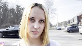 I bought sex with an 18 year old stranger with a big ass for money - POLISH PORN