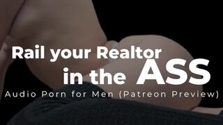 Audio Porn for Men | Fucking your slutty realtor all over the house tour | Patreon Preview
