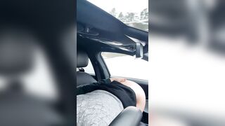 Karmen the Ass Flashing Queen – Truckers Get the Ultimate Show!