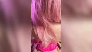 POV Submissive Teen Gagged, Spanked, Used and Pounded until Squirt