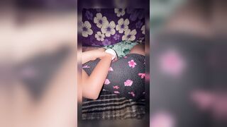 Cute and Skinny Mexican Girl Gets Dick at Night!