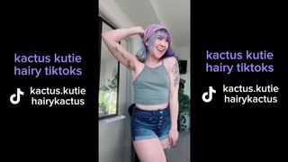 kactus kutie hairy tiktok compilation (follow me on tiktok!)