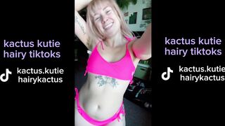 kactus kutie hairy tiktok compilation (follow me on tiktok!)