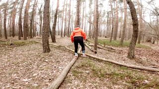 Early spring bike trip I need to piss in the forest again