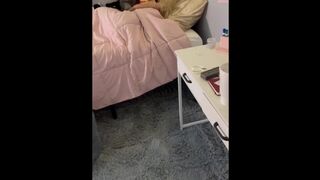 18 Year Old College Girl Fucked Raw In Student Dorm - Roommate Caught Us!