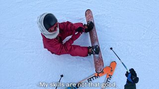 Taught her how to snowboard and then rewarded her with a CREAMPIE