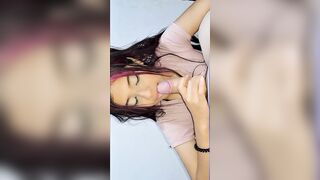 My stepbrother catches me masturbating with my boyfriend on the phone. I ask him to fuck me.