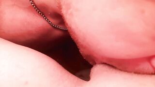 Licking her Big Clit. Real Boyfriends