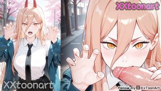 Chainsaw Man 2D Hentai - Power Big Tits Big Ass like you