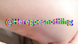 cum in behind