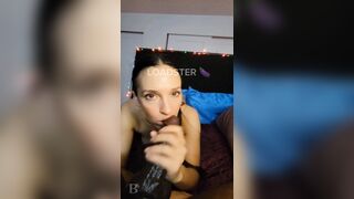 Sloppy pov ass upnface down bj