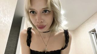 Cruel Tattoed Giantess Plays With Tiny You and Swallows! Watch her rub her belly after digestion