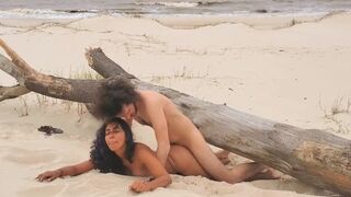 Wild sex with a Caribbean pirate with perfect skin on a paradise island