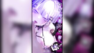 【H ANIME】CyberBondageHアニメーション① オナホ手コキ×乳首舐め エロアニメ｜Live2D｜Hentai｜Anime