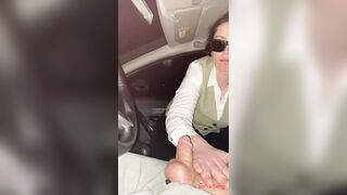 POV Blowjob in the car after work