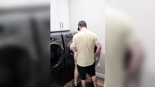 Slutty House Maid Gets Stuck in Washing Machine and Gets Fucked Hard