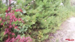 A stranger fucked me in the woods and came in my pussy.