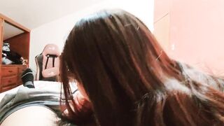 Two Latina Students Touching Each Other in the School Bathroom!