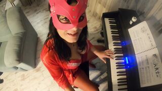 Adventures of MilfyCalla -First piano lesson
