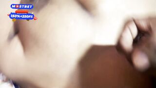 Real Lovely Couple Enjoying Sex in Hotel Room
