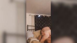 Pretty white girl and hot Latino guy take their anger out on each other and fuck hard and crazy