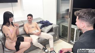 Job Interview Turns Into a Cock Party for a Hot Latina