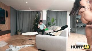HUNT4K. She fucked the hell out of me on this Christmas eve