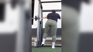 BIG LATIN ASS AT GYM PART I