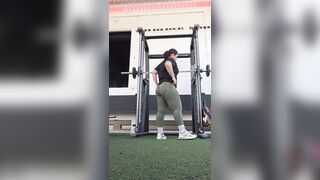 BIG LATIN ASS AT GYM PART I