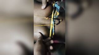 Dusky Indian Hotwife’s Long Nipples Oiled & Fiercely Pulled in BDSM Frenzy – Cuck Hubby Watches!