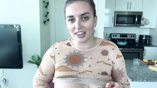 Big Natural Tits Mesh Top Try On Haul w/ NO PANTS + Pussy Flashing
