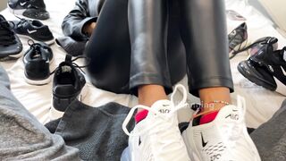 He fills my Nike sneakers with CUM