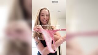 18YO Girl Live Accidental Pussy Show