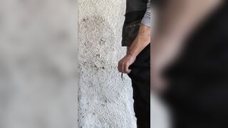 In the abandoned RUIN I get fucked by the worker!