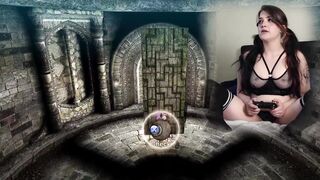Lovense Connected Gaming! Sexy Bimbo Plays Bayonetta! Episode 2