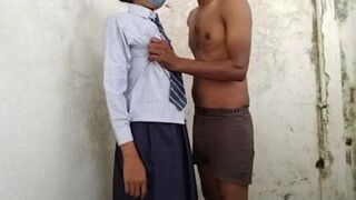 Cute Indian desi girl fucking harder and sucking dick with full moaning