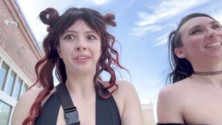 Alt girls cum walk! - teaser