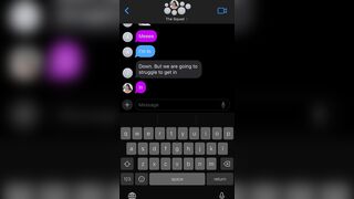 Your friend bullies and degrades your girlfriend in the group chat until she fucks him
