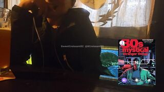 She's cumming like crazy in a public bar with remote-controlled vibrators. She asks to stop...
