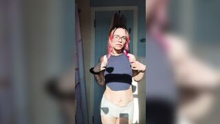 Finally Taking My Bra Off