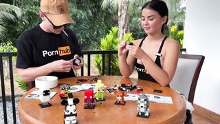 VLOG 3: Built a LEGO18+ Set... Then Built a Wet Mess on His DICK