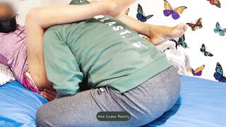 Husband Away, Ex Boyfriend Eats My Pussy Deeper Than Ever - Moaning Like a Slut!