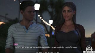 DOMINO BEACH #04 - Visual Novel Gameplay