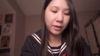 Join a cute Japanese schoolgirl studying ASMR - Ezekiel 38-40