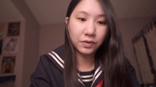 Join a cute Japanese schoolgirl studying ASMR - Ezekiel 38-40