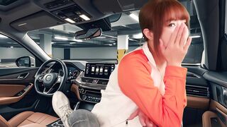 ASMR Hooters Girl Drive-Thru Service in Car | Ear Massage, Ear Eating & Mouth Sound