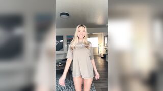 Busty Blonde’s Live Bikini Try-On Slip Sparks Frenzy